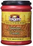 Folgers Hazelnut Flavoured, Ground Coffee, 326g Canister