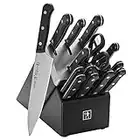 HENCKELS Solution Razor-Sharp 16-pc Knife Set, Chef Knife, Bread Knife, Steak Knife, German Engineered Informed by 100+ Years of Mastery