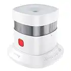 HEIMAN Sensore Fumo Mini Rilevatore di Fumo da 10 Anni Allarme Fumo con Sensore Fotoelettrico Indipendente EN14604 con certificazione CE (1 pezzi)