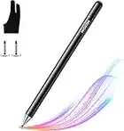 Stylet écrans Tactile,WOEOA Capacitif Stylo Universel avec Artiste Gant pour/Téléphone/Tablett/Android/AP/iPhone/iPad Pro/Mini/Air/Surface/Samsung/LG/Autres Tactil écrans,Capuchon Magnétique