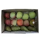 Caja de Fruta del Bierzo Manzanas y Peras 5kg | La Caja de Fruta Fresca incluye, Pera Conferencia, Manzanas Reineta, Golden Fuji, Starking y Gala.