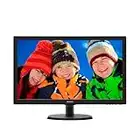 Philips Monitor 223V5LSB2 Monitor per PC Desktop 21,5" LED, Full HD, 1920 x 1080, 5 ms, VGA, Attacco VESA, Nero