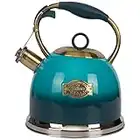 Tea Kettle -3.0 Quart Tea Kettles Stovetop Whistling Teapot Stainless Steel Tea Pots for Stove Top Whistle Tea Pot