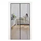 MYCARBON Fly Screen Door Keep Insects Out Mosquito Door Screen Without Drilling Top-to-Bottom Seal Automatically, Keep Away from Mosquitoes Curtain for Balcony Sliding Doors Living Room 90 * 230cm