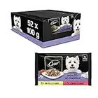 Cesar Senior 10+ Hundefutter Nassfutter Selektion in Gelee mit Huhn/Rindfleisch und Reis, 13 x (4 x 100g)