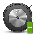 iRobot Roomba j7 (7150) Wi-Fi Connected Robot Vacuum - Identifies and avoids Obstacles Like pet Waste & Cords, Smart Mapping, Works with Alexa, Ideal for Pet Hair, Carpets, Hard Floors, Roomba J7