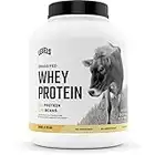 Levels Grass Fed 100% Whey Protein, No Hormones, Vanilla Bean, 5LB