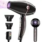 Ionic Hair Dryer, 2000W Professional Blow Dryer Fast Drying Hairdryer Travel Blowdryer, Lightweight Constant Temperature Low Noise Portable Salon Tourmaline Ceramic Ion Hair Dryers for Women Men