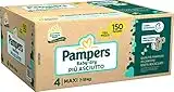 Pampers ESA BABY DRY MAXI, 150 Pannolini, Taglia 4 Maxi (7-18 kg)