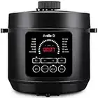 Avalla K-90 Smart Multi-Cooker with Slow Cook, Steam, Pressure Cook, Warm, Sauté & Yoghurt Maker Functions – 6L