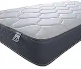 Starlight Beds Memory Foam, White/Grey, 4ft Small Double Mattress