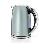 Cuisinart Style Collection Multi-Temp Jug Kettle 1.7L Capacity Light Pistachio CPK17GU