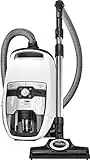 Miele Blizzard CX1 Cat&Dog Ecoline Aspirapolvere a Traino senza Sacco, con Spazzola Turbo per Peli di Animali, 550 W, 2 L, 73 Decibel, Bianco