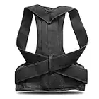 Xs-4xl Correcteur De Posture Dos Réglable Clavicule Colonne Vertébrale Dos Ceinture Épaule Soutien Ceinture Correction De La Posture Pour Hommes Et Femmes-black_xxxl Posture Correcteur Dos