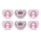 NUK Comfy Pacifiers, 0-6 Months, 6 Pack