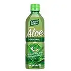 (Pack of 12) Green Globe Aloe Vera Juice Drink 500 ml Original Juice for Hair and Skin (Original Aloe Vera Drink)