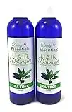 Daily Essentials Tea Tree Hair Detangler Spray to Remove Knots and Deter Head Lice 120mL 2 Pack