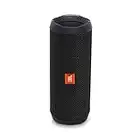 JBL Flip 4 Portable Waterproof Wireless Bluetooth Speaker with up to 12 Hours of Battery Life - Black