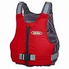 Yak Kayak & Kayaking - Blaze Kayak 50N Kayak Dinghy Sailing PFD Buoyancy Aid for Watersports Red - Unisex