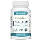 15 Day Colon Detox & Cleanse | Supports Constipation Relief & Bloating with Probiotics | Herbal Laxatives for Regularity & Gut Health Support* | Gluten-Free, Third-Party Tested | 30 Capsules