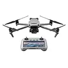 DJI Mavic 3 Classic (DJI RC) – Drone avec caméra, 4/3 CMOS Hasselblad, radiocommande DJI RC, vidéo HD 5,1K, temps de vol 46 min., Drone adultes, plage de transmission optimale de 15 km