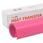 SanBiz Premium Heat Transfer Vinyl for Fabric - Single Roll (30cm x 5ft) Pink HTV Vinyl, 11 Assorted Iron on Vinyl Colors - Easy to Cut and Weed HTV Vinyl Bundles for DIY Heat Press Custom Designs