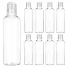 BENECREAT 8 Pack 200 ML (6,7 OZ) Vide en Plastique Pet Flacon de Voyage Portable avec Bouchon a Disque pour shampooing, revitalisant, Lotion, Produits de Toilette