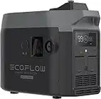 ECOFLOW Smart Generator (Bicarburant) 1800 W, alimenté au GPL(propane) et l'essence, intelligentes et démarrage faciles, haute efficacité, pour secours du domicile, pannes de courant, RV et balcon