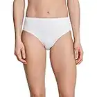 Schiesser Damen Slip Baumwolle Stretch Essentials Unterwäsche Slip (3er Pack), Weiß, 40