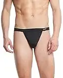 2(X)IST Men's Sliq Micro Thong, Black New Logo, MD