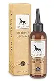 Ohrreiniger für Hunde - löst Verschmutzungen und lindert Juckreiz, mit Mikrosilber und Zink, vegan, OHR-REINIGER von LILA LOVES IT, 100 ml