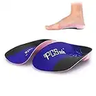 PCSsole 3/4 Orthotics Shoe Insoles High Arch Supports Shoe Insertsfor Plantar Fasciitis, Flat Feet, Over-Pronation, Relief Heel Spur Pain (XL:Men9-11/Women10-12)