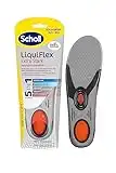 Scholl LiquiFlex Komforteinlegesohlen Extra Support - Größe S - 59% bessere Stoßdämpfung an der Ferse mit LiquiFlex Technologie - 1 x 2 Stück