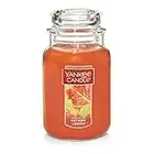 Yankee Candle Autumn Leaves Scented, Classic 22oz Large Jar Single Wick Candle, Over 110 Hours of Burn Time