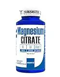 Yamamoto Nutrition Magnesium CITRATE integratore che apporta 450mg di magnesio in forma citrata 90 compresse