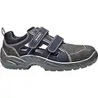 BASE Protection Central S1P SRC Zapato de Seguridad, Talla: 45, Color: Gris/Cobalto, B0173GCR45