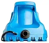 Little Giant APCP-1700 115-Volt, 1/3 HP, 1745 GPH, Automatic, Submersible, Swimming Pool Cover Pump with 25-Ft. Cord, Light Blue, 577301