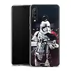 Coque en Silicone Compatible avec Huawei P30 Lite Etui Silicone Coque Souple Capitaine Phasma Star Wars Articles pour Fans