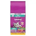 WHISKAS Dry Cat Food With Real Tuna, 2 kg bag