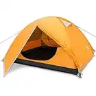 Bessport Ultraleichte Camping Zelt 3 Personen Zelt 3-4 Saison Wasserdicht Zelt, Sofortiges Aufstellen für Trekking, Outdoor, Festival, Camping, Rucksack