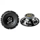 Juice S620 6.5 Inch 17cm 2-Way Coaxial Car Door or Parcel Shelf Speaker Upgrade, Efficient Power Handling, 300Watts Peak Power,Black