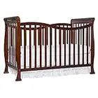 Dream On Me Violet 7 in 1 Convertible Life Style Crib in Espresso, Greenguard Gold Certified