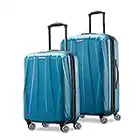 Samsonite Centric 2 Hardside Luggage, Blau (Caribbean Blue), 2-Piece Set (20/24), Centric 2 Hardside Gepäck