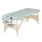 Master Massage Paradise Portable Massage Table-Folding Spa Bed-Foldable Beauty Facial Lash Tattoo Bed for Salon Use-Lightweight Wooden Massage Bed-28 Inch Wide