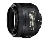 Nikon Obiettivo Nikkor AF-S DX 35 mm f/1.8G, Nero [Versione EU]