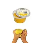 Large Tub Therapy Putty Soft Resistance Squeezable Non-Toxic, Hand Exercise, Colour Coded Yellow for Adults & Children - 500g (17oz)