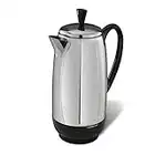 Farberware 12-Cup* Electric Percolator Coffee Pot, Premium Stainless Steel, FCP412