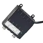 Elettronica Cusano AL200, Alimentatore per Amplificatori Antenna, 12 V/200 mA, Nero