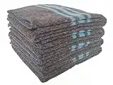 Mantas gruesas para Mudanzas o transporte de muebles, medida 140x200 Fabricadas en España. Sirven para almacenar muebles  o articulos personales en guardamuebles o trasteros. Pack 4 mantas, color azul