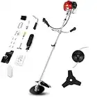 String Trimmer 2-Cycle Gas Brush Cutter -Weed Wacker Gasoline Powered Weed Eater